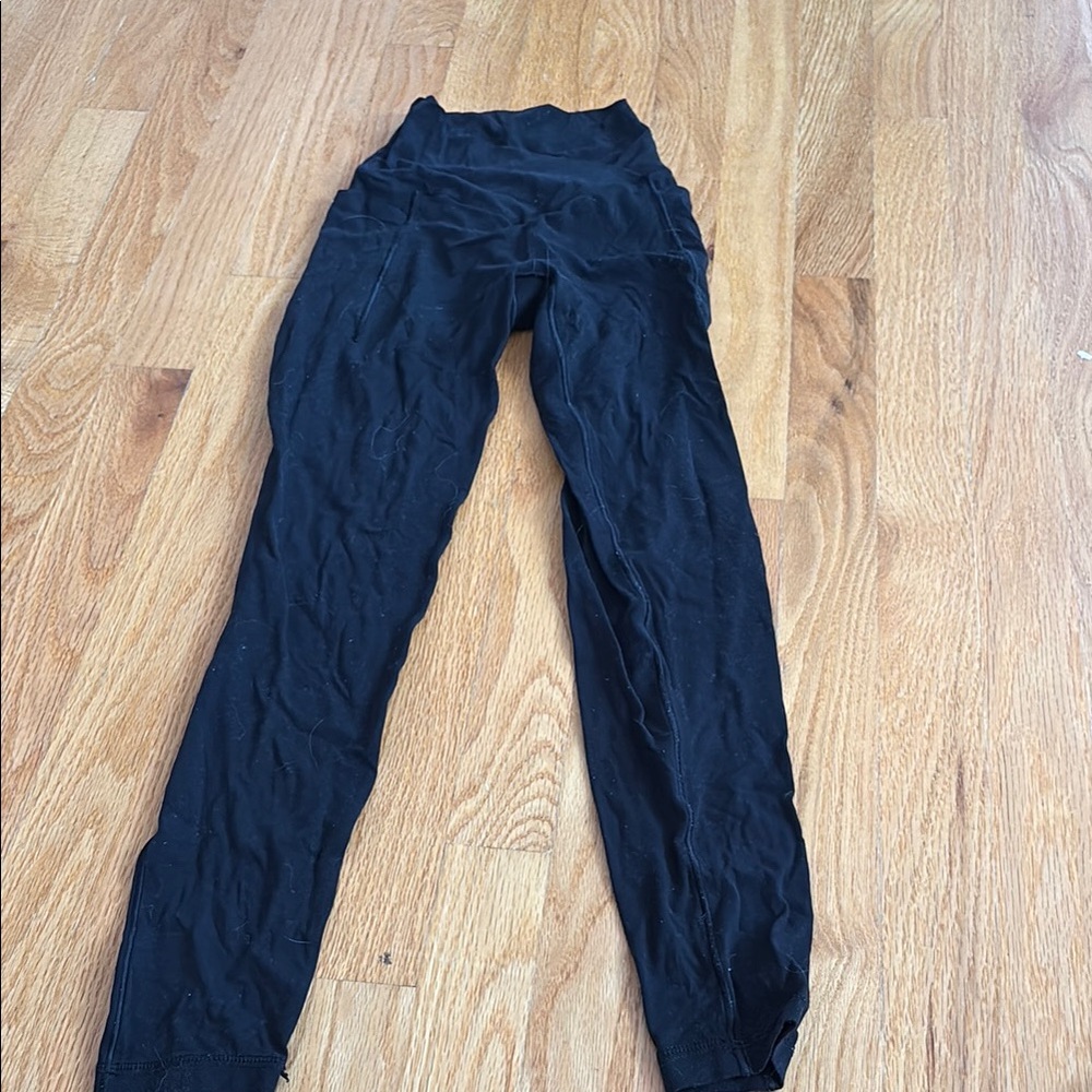 Black High-Waisted Leggings